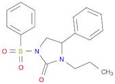 2-Imidazolidinone, 4-phenyl-1-(phenylsulfonyl)-3-propyl-