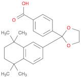 Benzoic acid, 4-[2-(5,6,7,8-tetrahydro-5,5,8,8-tetramethyl-2-naphthalenyl)-1,3-dioxolan-2-yl]-