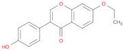 4H-1-Benzopyran-4-one, 7-ethoxy-3-(4-hydroxyphenyl)-