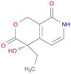 1H-Pyrano[3,4-c]pyridine-3,8(4H,7H)-dione, 4-ethyl-4-hydroxy-, (4S)-