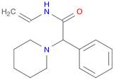 1-Piperidineacetamide, N-ethenyl-α-phenyl-