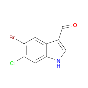 1H-Indole-3-carboxaldehyde, 5-bromo-6-chloro-