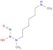 1-Hexanamine, 6-(2-hydroxy-1-methyl-2-nitrosohydrazinyl)-N-methyl-