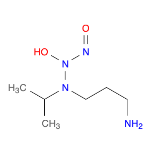 1-Propanamine, 3-[2-hydroxy-1-(1-methylethyl)-2-nitrosohydrazinyl]-