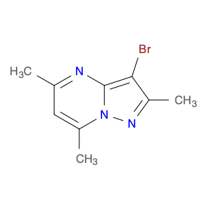 Pyrazolo[1,5-a]pyrimidine, 3-bromo-2,5,7-trimethyl-