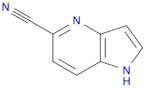 1H-Pyrrolo[3,2-b]pyridine-5-carbonitrile(9CI)