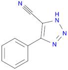 1H-1,2,3-Triazole-5-carbonitrile, 4-phenyl-