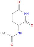 Acetamide, N-(2,6-dioxo-3-piperidinyl)-