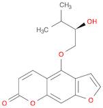 7H-Furo[3,2-g][1]benzopyran-7-one, 4-[(2R)-2-hydroxy-3-methylbutoxy]-