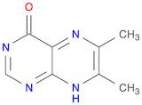 4(3H)-Pteridinone, 6,7-dimethyl-