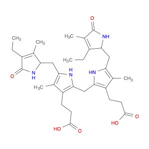 3-(2-((3-(2-Carboxyethyl)-5-((3-ethyl-4-methyl-5-oxo-2,5-dihydro-1H-pyrrol-2-yl)methyl)-4-methyl-1…