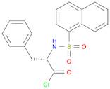 Benzenepropanoyl chloride, α-[(1-naphthalenylsulfonyl)amino]-, (αS)- (9CI)