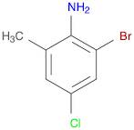 Benzenamine, 2-bromo-4-chloro-6-methyl-