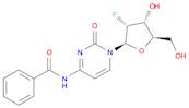 Cytidine, N-benzoyl-2'-deoxy-2'-fluoro-