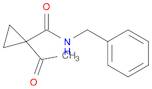 CyclopropanecarboxaMide, 1-acetyl-N-(phenylMethyl)-