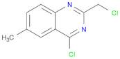 Quinazoline, 4-chloro-2-(chloromethyl)-6-methyl-