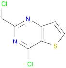 Thieno[3,2-d]pyrimidine, 4-chloro-2-(chloromethyl)-