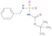 Carbamic acid, N-[[(phenylmethyl)amino]sulfonyl]-, 1,1-dimethylethyl ester