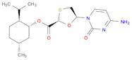 1,3-Oxathiolane-2-carboxylic acid, 5-(4-amino-2-oxo-1(2H)-pyrimidinyl)-, (1R,2S,5R)-5-methyl-2-(...