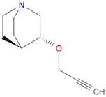 1-Azabicyclo[2.2.2]octane, 3-(2-propyn-1-yloxy)-, (3R)-