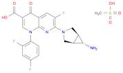 1,8-Naphthyridine-3-carboxylic acid, 7-[(1α,5α,6α)-6-amino-3-azabicyclo[3.1.0]hex-3-yl]-1-(2,4-d...