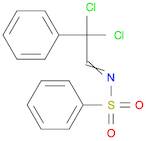 Benzenesulfonamide, N-(2,2-dichloro-2-phenylethylidene)-