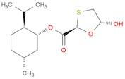 1,3-Oxathiolane-2-carboxylic acid, 5-hydroxy-, (1R,2S,5R)-5-methyl-2-(1-methylethyl)cyclohexyl e...