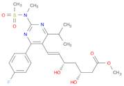 6-Heptenoic acid, 7-[4-(4-fluorophenyl)-6-(1-methylethyl)-2-[methyl(methylsulfonyl)amino]-5-pyri...