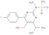 Methanesulfonamide, N-[4-(4-fluorophenyl)-5-(hydroxymethyl)-6-(1-methylethyl)-2-pyrimidinyl]-N-met…