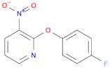 Pyridine, 2-(4-fluorophenoxy)-3-nitro-