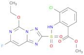 Benzoic acid, 3-chloro-2-[[(5-ethoxy-7-fluoro[1,2,4]triazolo[1,5-c]pyrimidin-2-yl)sulfonyl]amino]-…