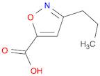 5-Isoxazolecarboxylic acid, 3-propyl-