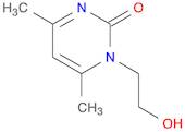 2(1H)-Pyrimidinone, 1-(2-hydroxyethyl)-4,6-dimethyl-