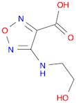 1,2,5-Oxadiazole-3-carboxylic acid, 4-[(2-hydroxyethyl)amino]-