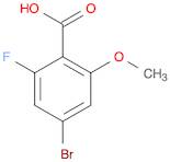 Benzoic acid, 4-bromo-2-fluoro-6-methoxy-