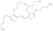 Thiophene, 2,2'-(1E)-1,2-ethenediylbis[3,4-dibutoxy-