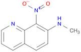 7-Quinolinamine, N-methyl-8-nitro-