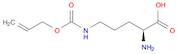 L-Ornithine, N5-[(2-propen-1-yloxy)carbonyl]-