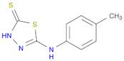 1,3,4-Thiadiazole-2(3H)-thione, 5-[(4-methylphenyl)amino]-