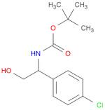 Carbamic acid, N-[1-(4-chlorophenyl)-2-hydroxyethyl]-, 1,1-dimethylethyl ester