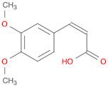 2-Propenoic acid, 3-(3,4-dimethoxyphenyl)-, (2Z)-