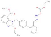 1H-Benzimidazole-7-carboxylic acid, 2-ethoxy-1-[[2'-[[[(ethoxycarbonyl)oxy]amino]iminomethyl][1,...