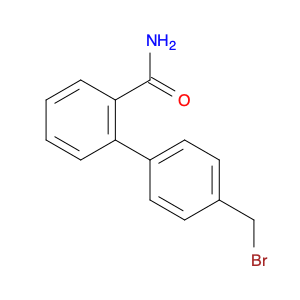 [1,1'-Biphenyl]-2-carboxamide, 4'-(bromomethyl)-