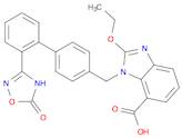 1H-Benzimidazole-7-carboxylic acid, 1-[[2'-(2,5-dihydro-5-oxo-1,2,4-oxadiazol-3-yl)[1,1'-bipheny...