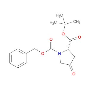 1-Benzyl 2-(tert-butyl) (S)-4-oxopyrrolidine-1,2-dicarboxylate
