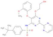 Benzenesulfonamide, 4-(1,1-dimethylethyl)-N-[6-(2-hydroxyethoxy)-5-(2-methoxyphenoxy)[2,2'-bipyr...