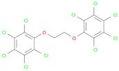 Benzene, 1,1'-[1,2-ethanediylbis(oxy)]bis[2,3,4,5,6-pentachloro- (9CI)