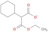 Propanedioic acid, 2-cyclohexyl-, 1-ethyl ester