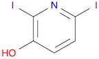 3-Pyridinol, 2,6-diiodo-