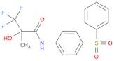 Propanamide, 3,3,3-trifluoro-2-hydroxy-2-methyl-N-[4-(phenylsulfonyl)phenyl]-